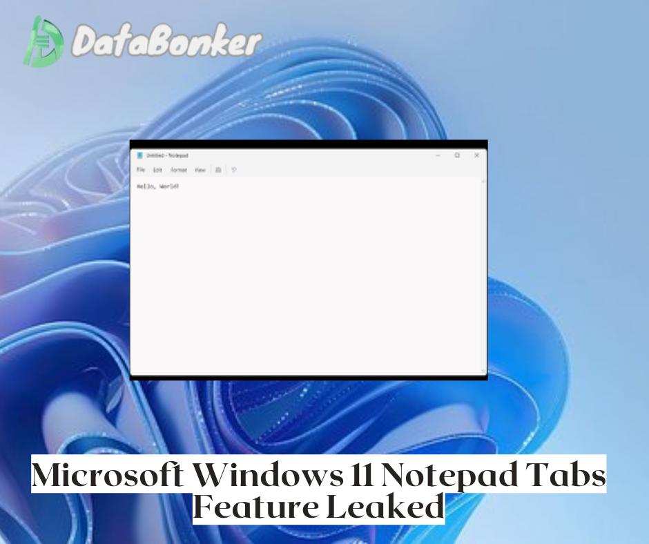 Informasi bocor microsoft akan rilis fitur tab di notepad