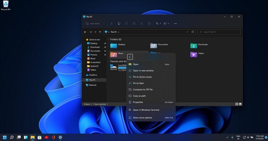 Windows 11 alami bug menu konteks dan file explorer lambat