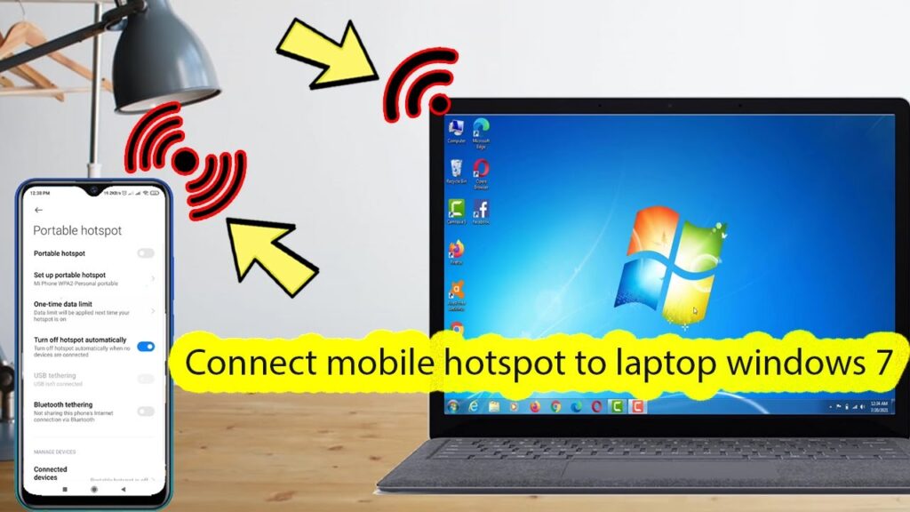 Cara menyambungkan hotspot ke laptop