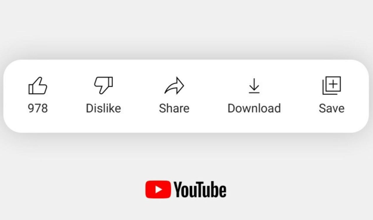 Youtube tidak lagi munculkan jumlah dislike di video